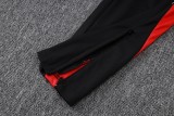 2025-26 Flamengo Red Half Pull Tracksuit  #B25120