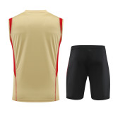 Sao Paulo FC 2023/24 Pre-Match Training Kit - Vest + Shorts