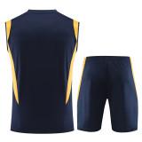 Real Madrid Soccer Singlet + Short Replica Navy 2023/24