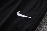 2025-26 Mens Brazil Black Half Pull Tracksuit #B25131