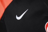 2025-26 Mens Brazil Black Half Pull Tracksuit #B25131