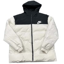 2025-26  NK Black White Hooded Cotton Coat  XD9901