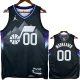25-26 JAZZ MARKKANEN #00 Black Top Quality Hot Pressing NBA Jersey (Trapeze Edition) 飞人版