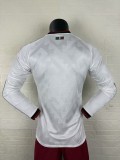 2026-27  Mens Mexico away white Player version long sleeve soccer jersey
