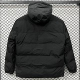 2025-26  NK Black Hooded Cotton Coat  XD9901