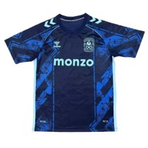 2025-26 Mens Saint Etienne third away blue Soccer Jersey