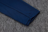 2025-26 Kids Tottenham Hotspur light gray Half pull Tracksuit  #E25185