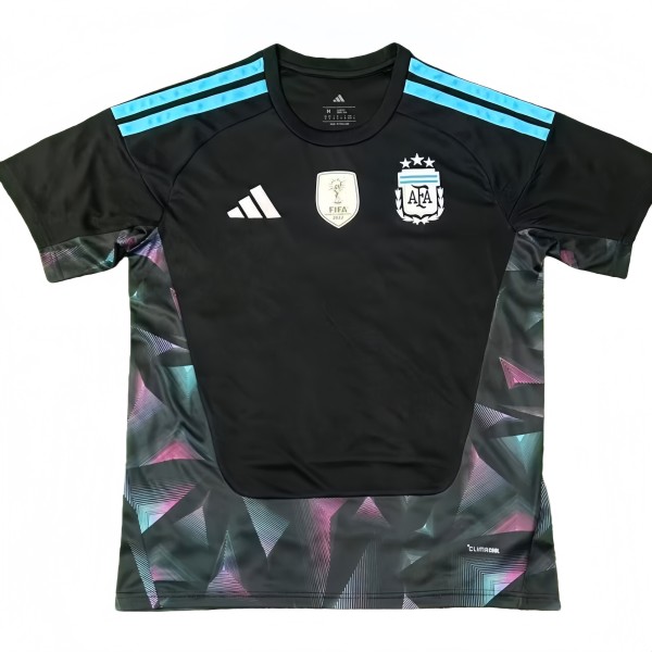 2026-27 Mens Argentina  Black Goalkeeper  with FIFA World Champions 2022 Patch soccer  Jersey