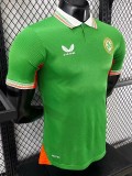 2025-26 Mens Ireland green home  Player version Soccer Jersey