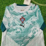 2026-27 KIDS Portugal  away soccer jersey