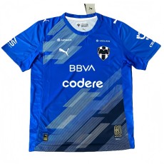 2025-26 Mens Monterrey Third away blue  Soccer Jersey