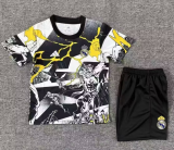 2025-26 Kids Real Madrid Marvel Version  soccer Jersey