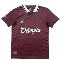 2025-26 Mens CD Olimpia Brown Red Special Edition Soccer Jersey (洪都奥林匹亚）