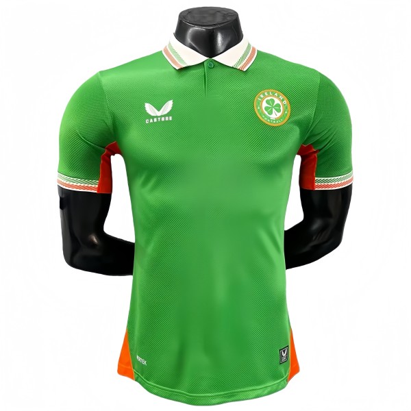 2025-26 Mens Ireland green home  Player version Soccer Jersey