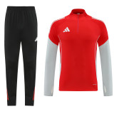 2025-26 AD red Jacket Tracksuit suit  AB09