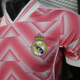 2025-26 Mens Real Madrid Pink Special Edition Player Soccer Jersey