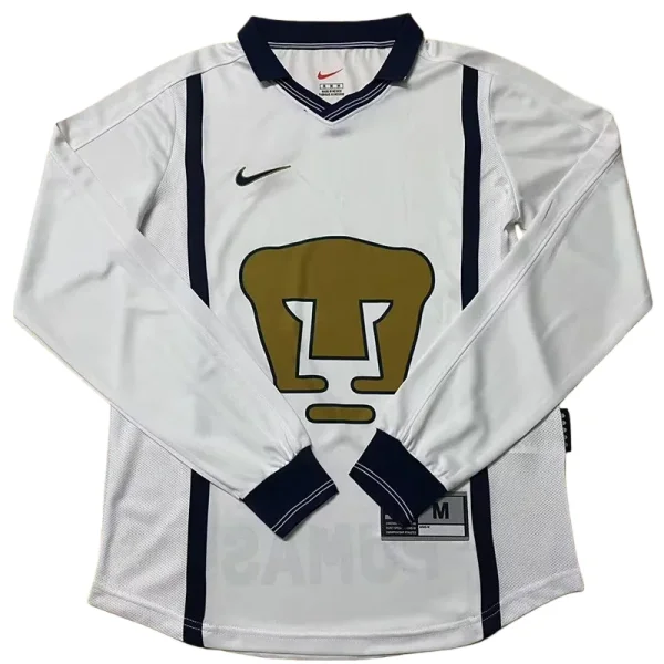 1999-2000 Pumas UNAM Home Long Sleeve Retro Soccer Jersey