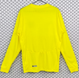 2008-2009 Villarreal Home Retro long sleeve Soccer Jersey