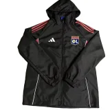 2026-27 Mens Lyon Black Windbreaker