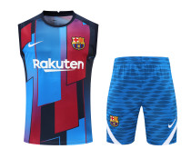 Barcelona 21/22 Sleeveless Training Kit