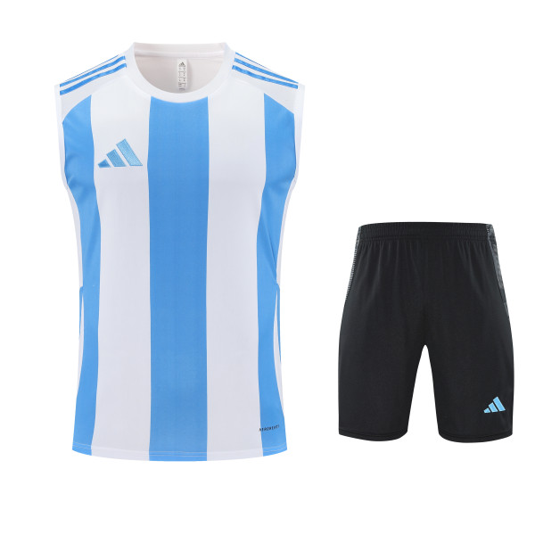 Adidas Striped 24 Sleeveless Training Set