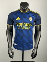 adidas Real Madrid 24/25 Special Edition Blue & Gold Checkerboard Jersey & Shorts Set