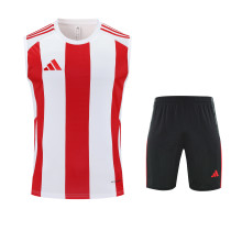 Adidas Striped 24 Sleeveless Training Set