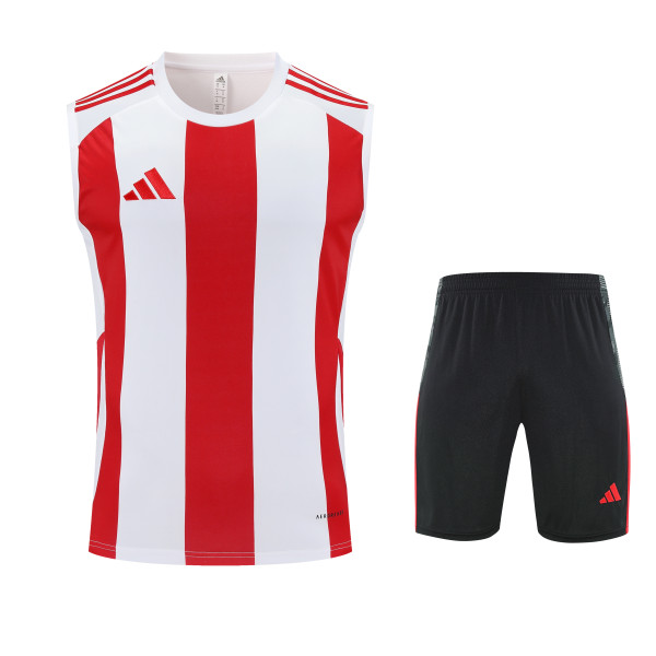 Adidas Striped 24 Sleeveless Training Set