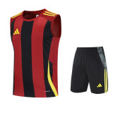 Adidas Striped 24 Sleeveless Training Set