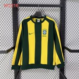 Brazil National Team Retro Stripe Training Sweatshirt