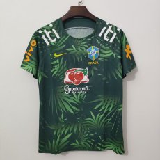 Brazil Women's National Team 2024 Pre-Match Training Jersey (Rainforest Edition)