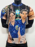 Brazil 2025/26  Legends Hand-Painted  Special Edition Fan Jersey