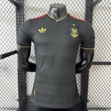 2025 Adidas CR Flamengo Black Gold Retro Special Edition Jersey
