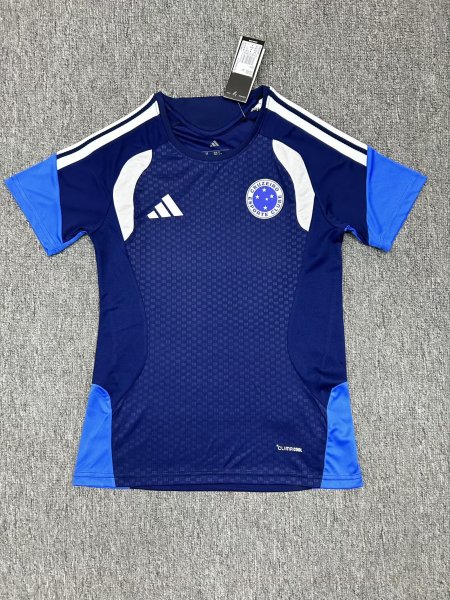 Adidas Cruzeiro 2025/26 Pre-Match Training Jersey (Women's)