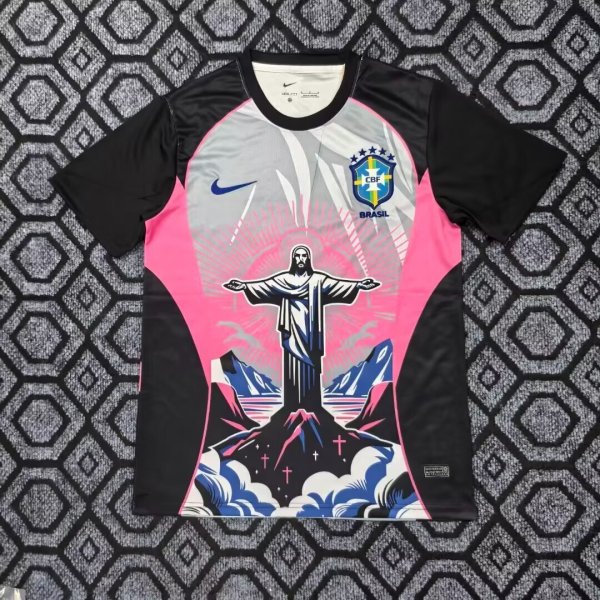Brazil  Christ the Redeemer  Pink/Black Special Edition Concept Jersey