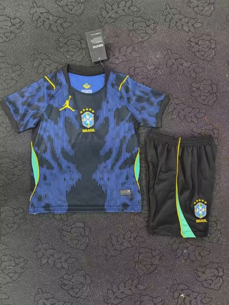 Jordan x Brazil 2022/23 Away Youth Mini Kit