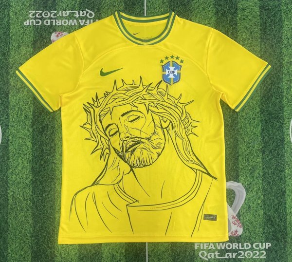 Brazil 2022  Christ the Redeemer  Special Edition Jersey