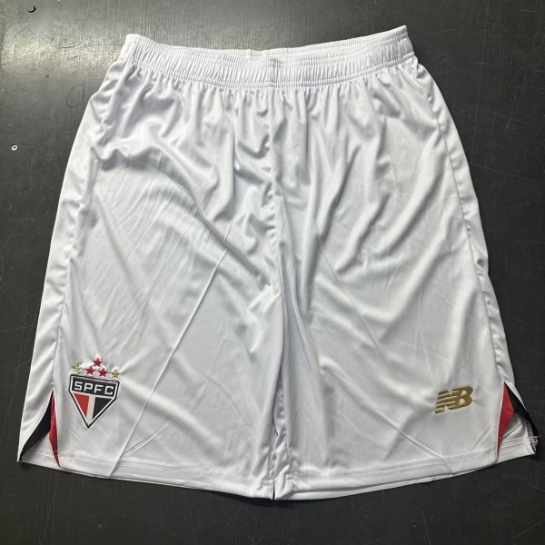 25/26 Sao Paulo FC Home Soccer Shorts