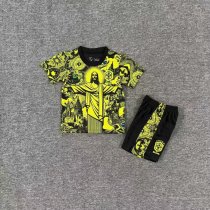 Brazil National Team Christ the Redeemer Special Edition Kids' Kit (Yellow/Black)