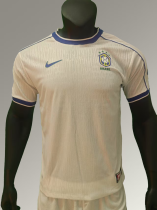 98 Brazil National Team World Cup Retro White Jersey