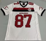 87 Flamengo  Imperadores  American Football Style Retro Jersey