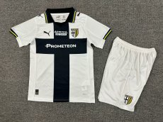 24/25 Parma Calcio Home Kit (Jersey + Shorts)
