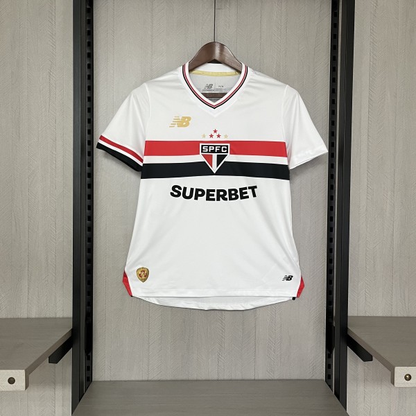 25/26 New Balance Sao Paulo FC Home Women's Fan Jersey