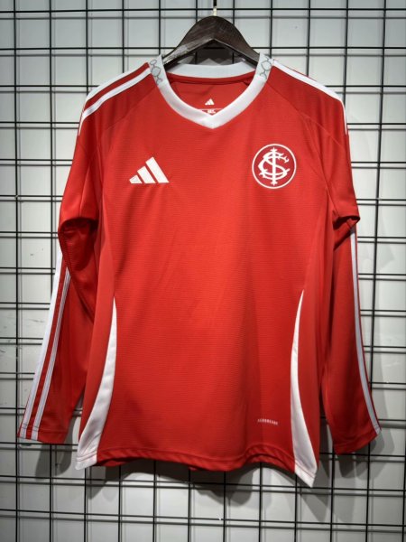 25/26 SC Internacional Home Long Sleeve Jersey
