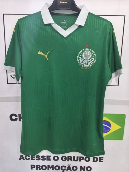 25 SE Palmeiras 110th Anniversary Special Edition Home Jersey