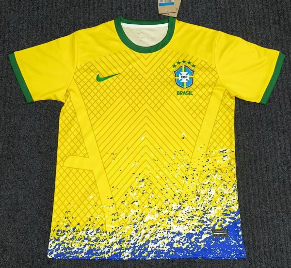 24/26 Brazil National Team Home Stadium Jersey