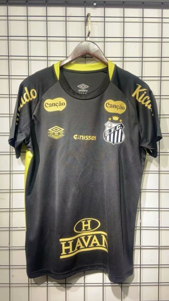 Santos FC Black & Gold Training Jersey