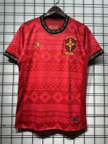 Brazil National Team x Jordan  Sangue da Terra  Special Edition Jersey (Red Tapestry)