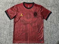 Brazil National Team x Jordan  Christ the Redeemer  Special Edition Jersey (Burgundy Tapestry)