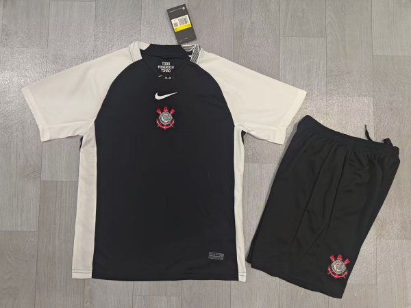 Sport Club Corinthians Paulista Training Kit (Black Edition) (Kids)